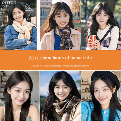 (Customization) Intelligent biomimetic robot with human touch, interactive emotions, high-quality customization for the person in your heart